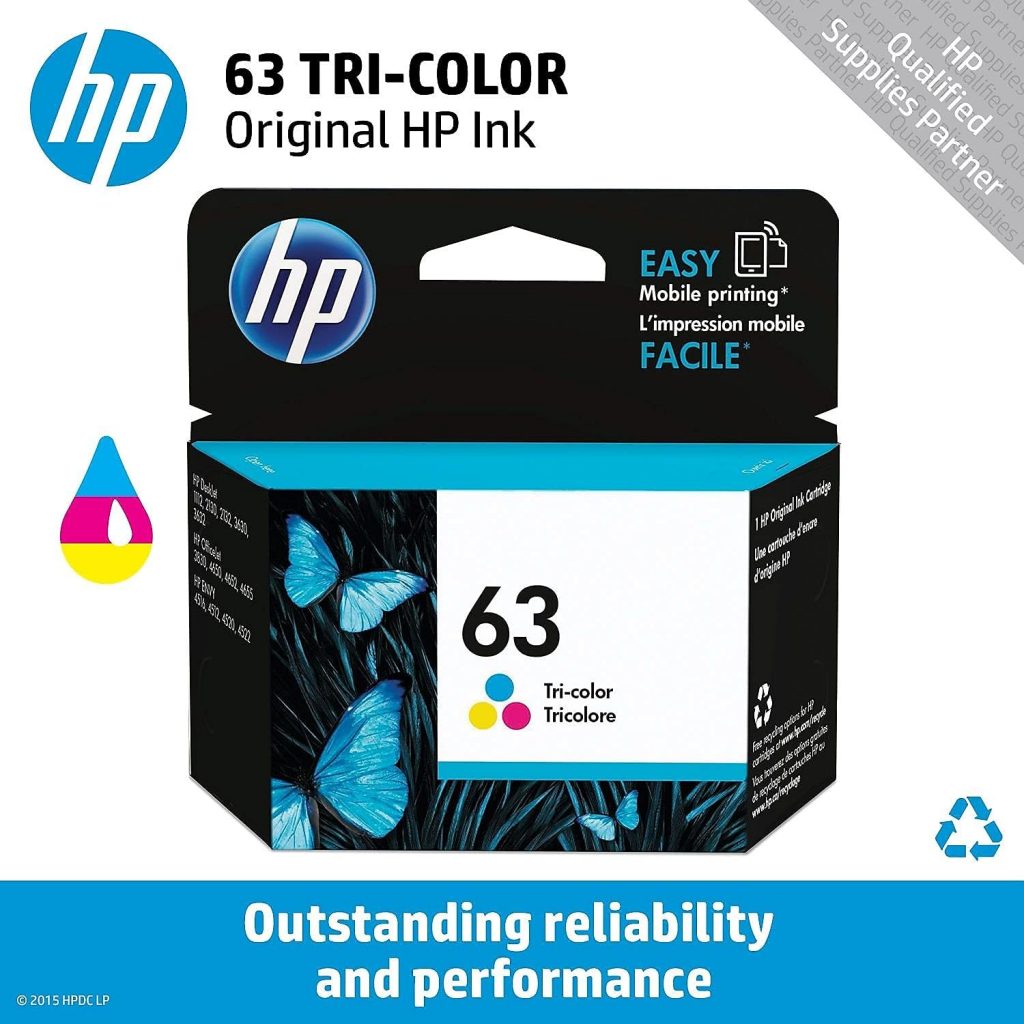HP 63 | L0R46AN#140 Original Ink Cartridge - Black & Tri-Color Combo Pack